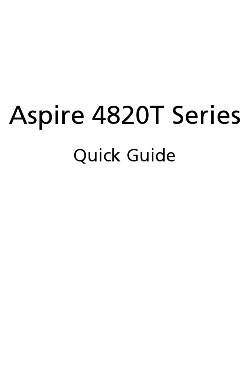 Acer 4820 User manual