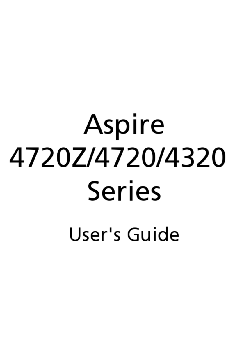 Acer Aspire 4720G User manual