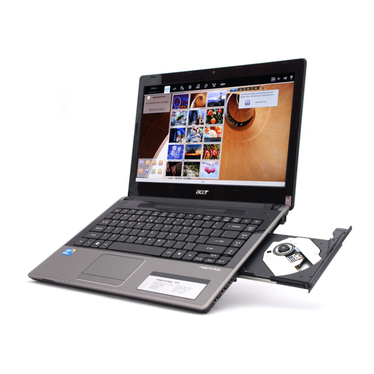 Acer Aspire 4745 User manual