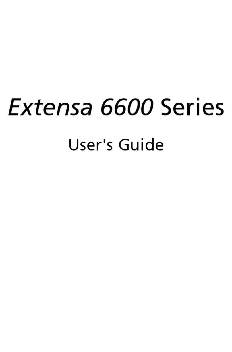Acer Extensa 6600 user guide
