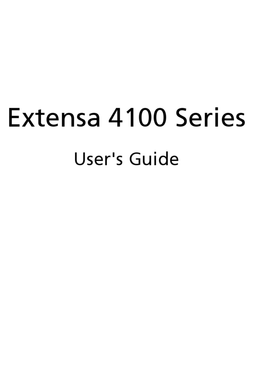 Acer Extensa 4100 user guide