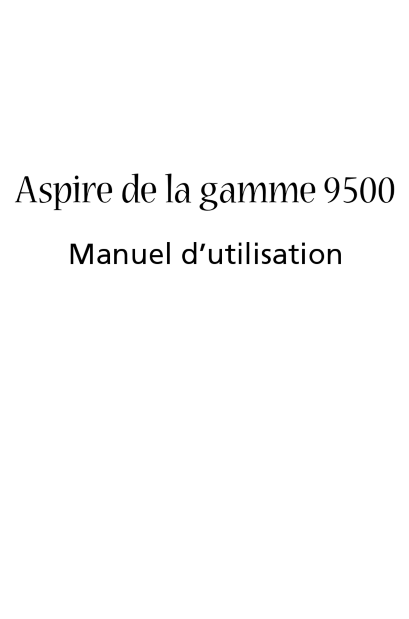 Acer Aspire 9500 User manual Acer Aspire 9500 User manual