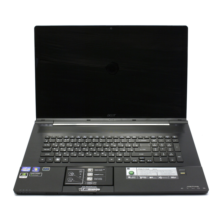 Acer Aspire 8951G User manual Acer Aspire 8951G User manual