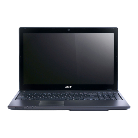 Acer Aspire 5750 User manual