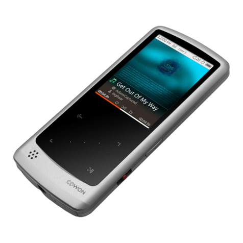 Cowon iAUDIO iAUDIO 9 16GB user guide