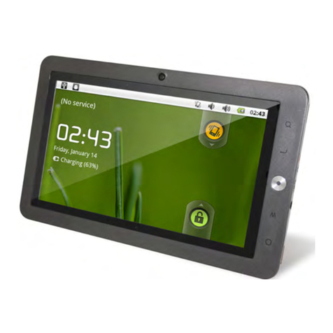 Coby Kyros MID1024 Series quick start guide