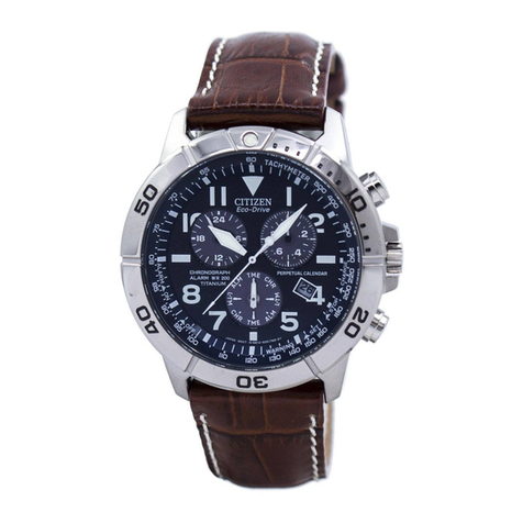 Citizen Perpetual Calendar BL5250-02L User manual