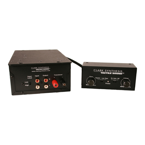 Clark Synthesis TACTILE SOUND TA0.1 installation guide