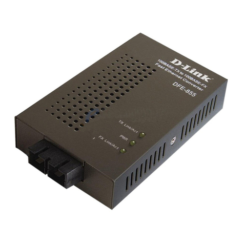 D-Link DFE-855 User manual D-Link DFE-855 User manual
