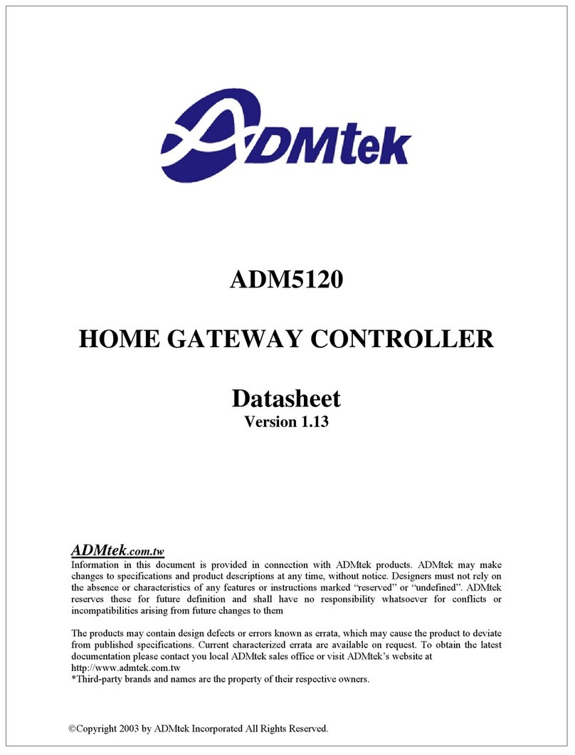 ADMtek ADM5120 datasheet