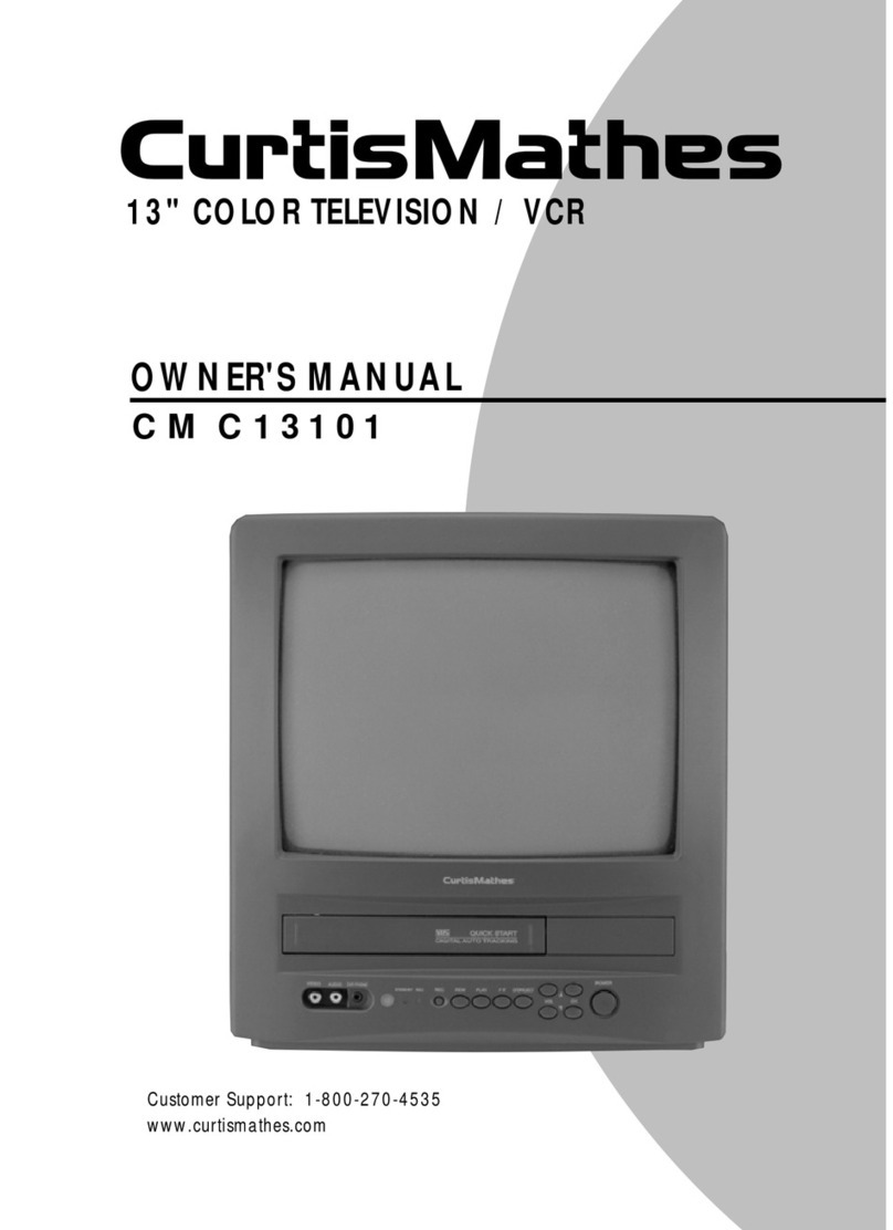 Curtis Mathes CMC13101 owner's manual
