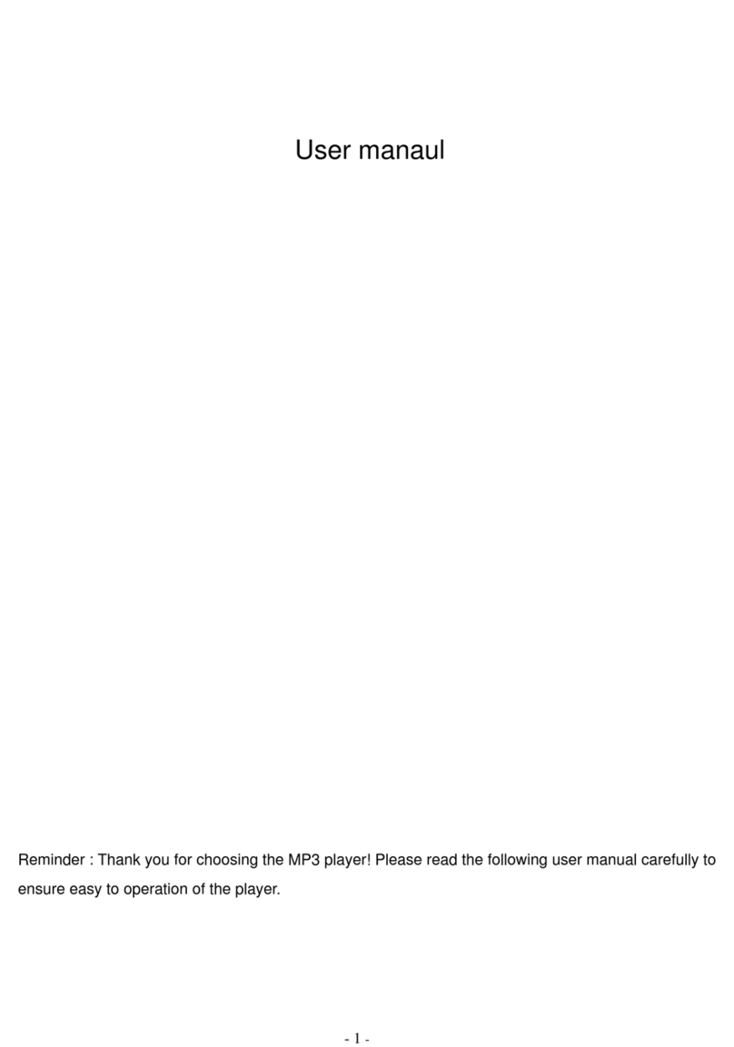 Curtis MP4212 User manual