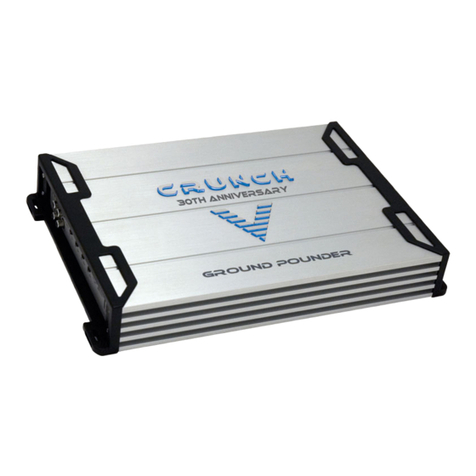 Crunch Ground Pounder GPV1000.2 user guide