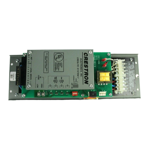 Crestron CLI-D120N Installation and maintenance instructions