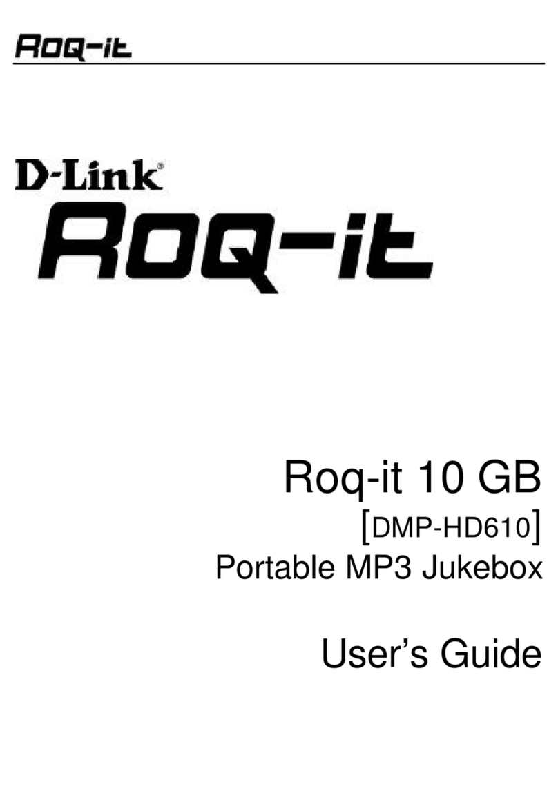 D-Link DMP-HD610 User manual