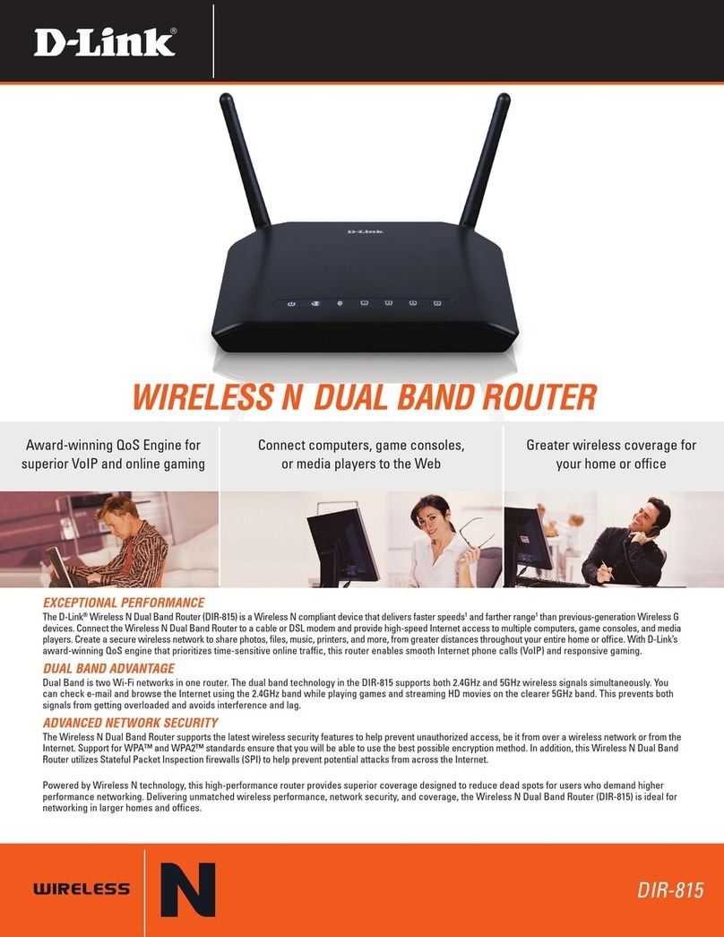 D-Link DIR-815 User manual