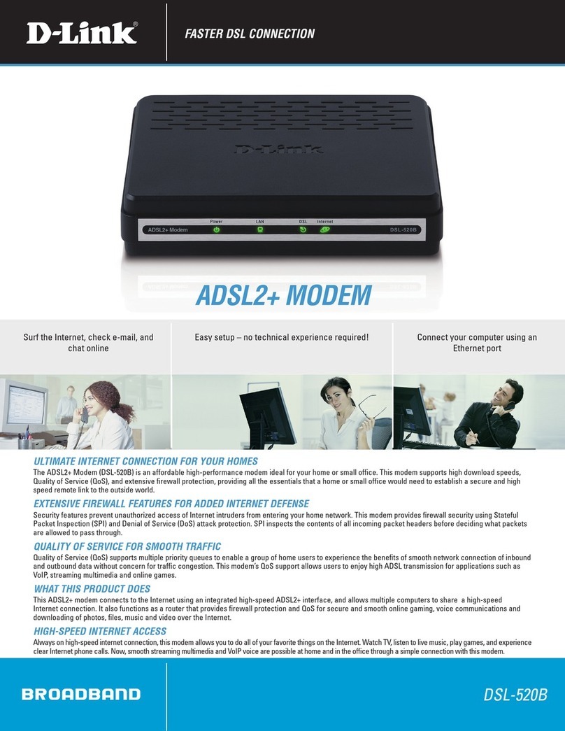 D-Link DSL-520B User manual