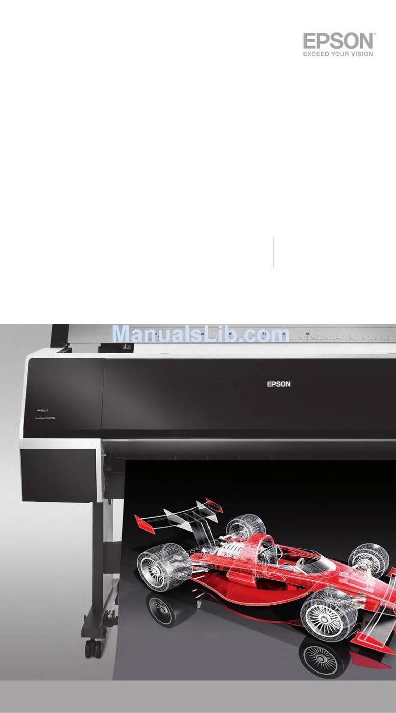 Epson Stylus Pro 9700 Series User manual