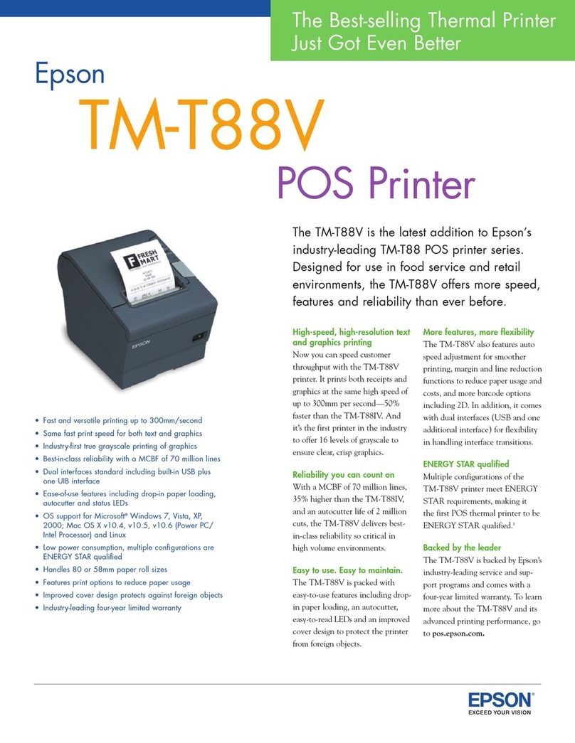 Epson TM-T88V User manual