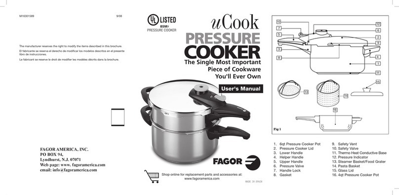 Fagor uCook user manual