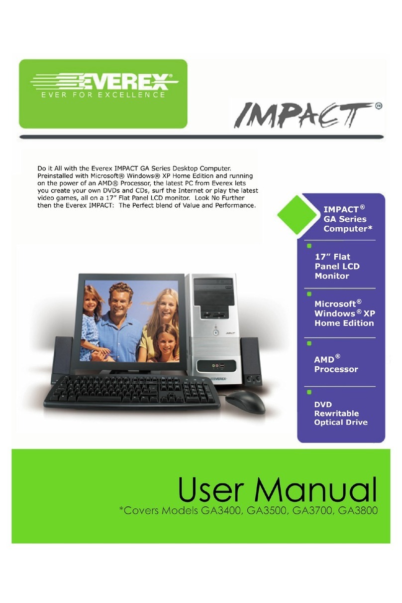 Everex Impact GA3400 User manual
