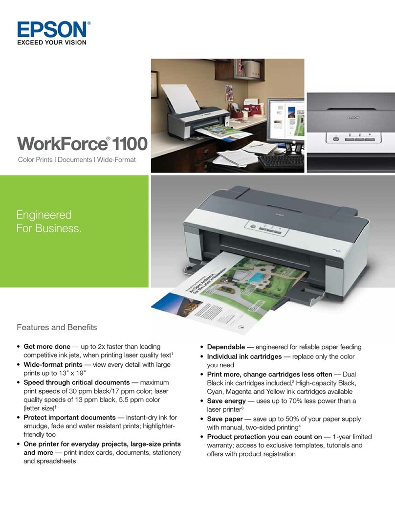 Epson WorkForce 1100 User manual
