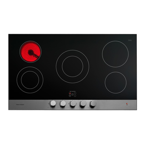 Fisher & Paykel CG365DWACX1 Owner's manual