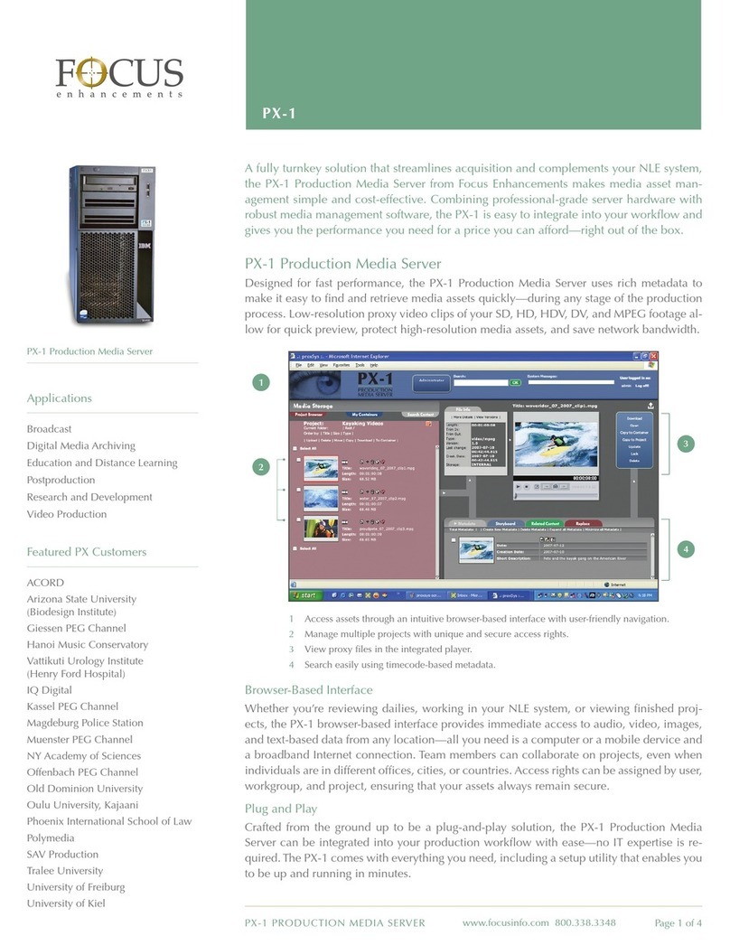 foc.us PX-1 User manual