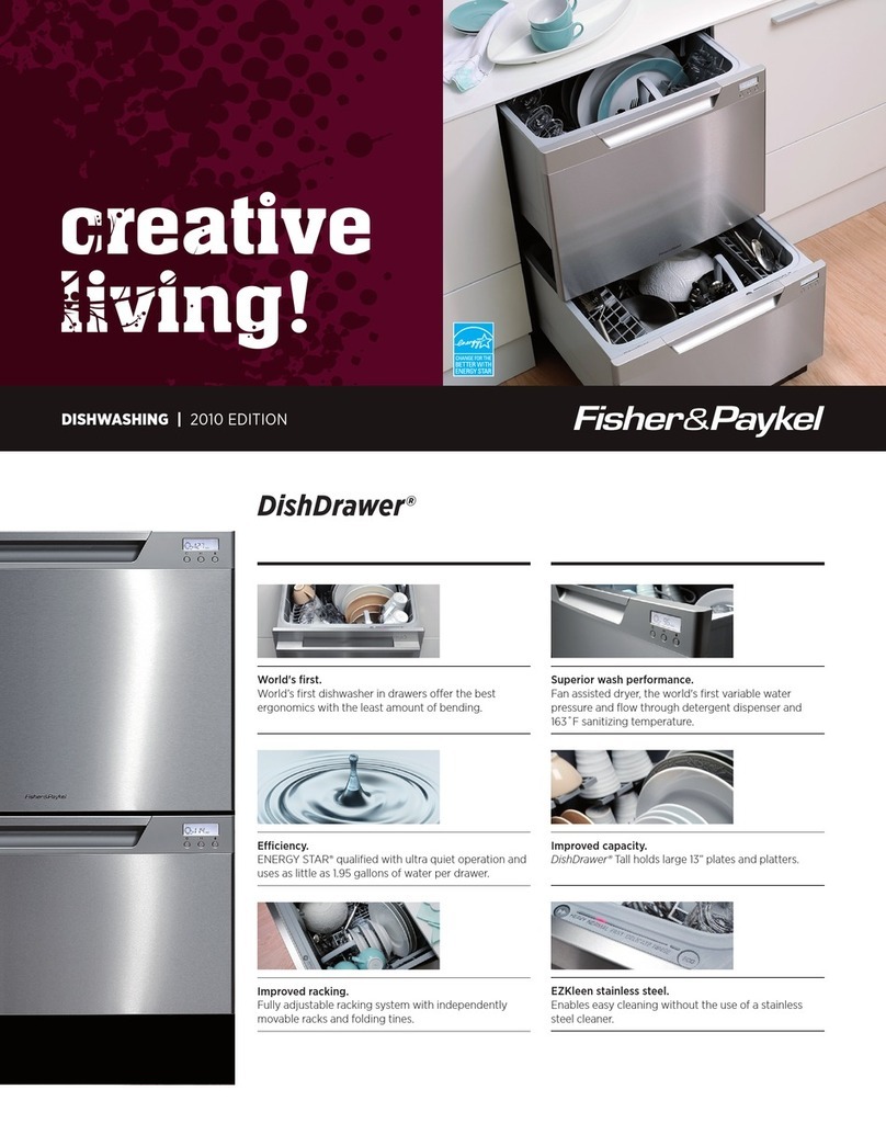 Fisher & Paykel DD24DCT Owner's manual Fisher & Paykel DD24DCT Owner's manual