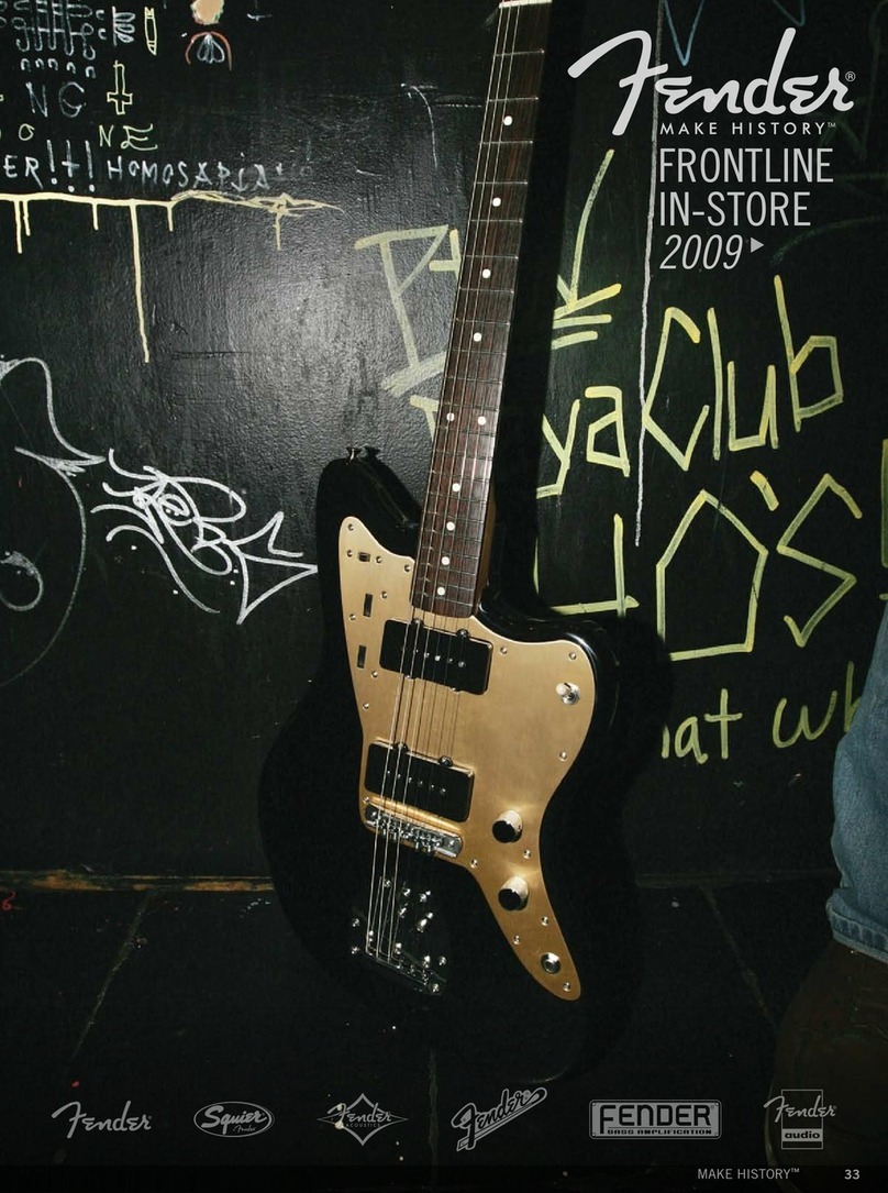 Fender NYLON STRING CDN-240 SCE User manual