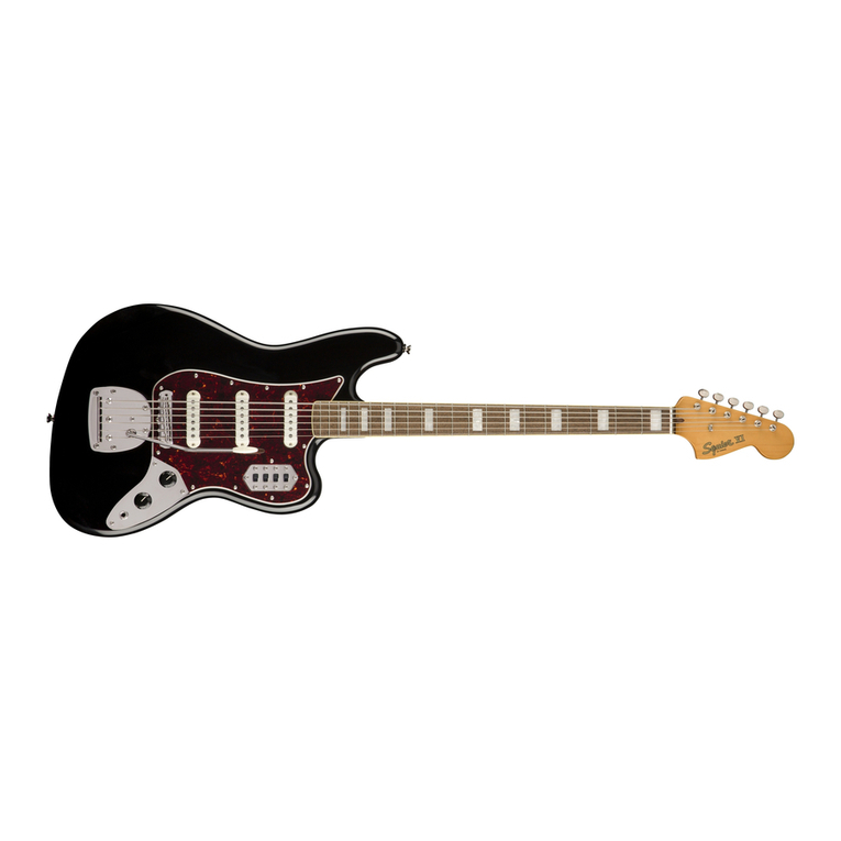 Fender Bass VI instruction manual