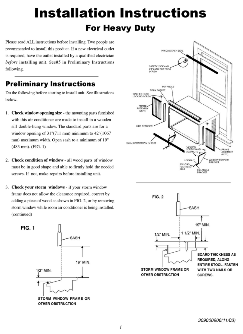 Frigidaire FAS296N2A User manual Frigidaire FAS296N2A User manual
