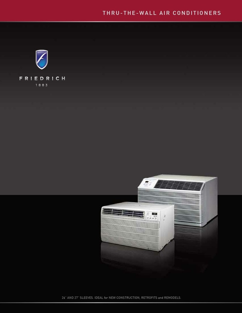 Friedrich Uni-Fit US10C10 User manual