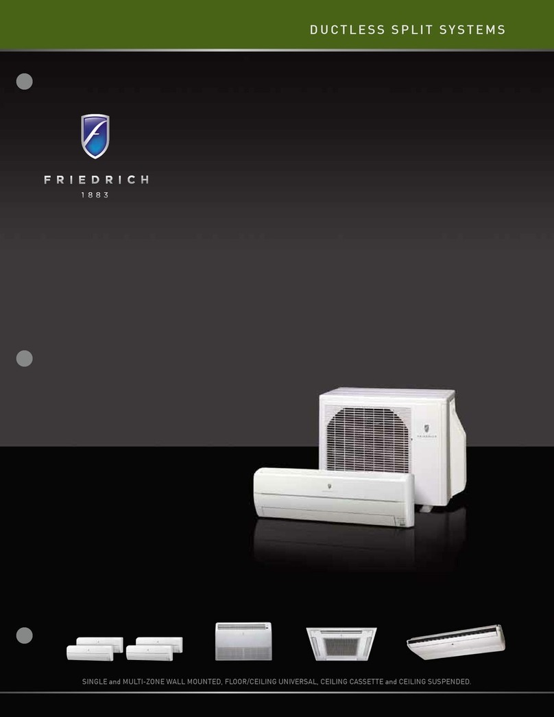Friedrich M12YG User manual