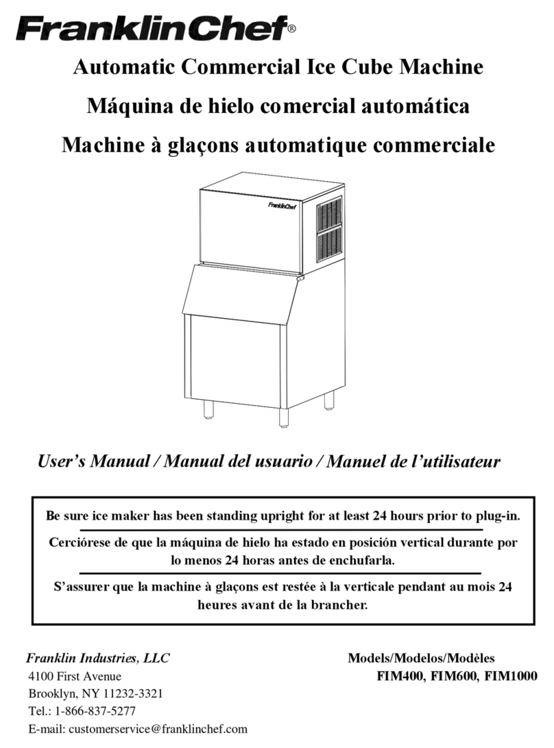 Franklin Chef FIM1000 user manual