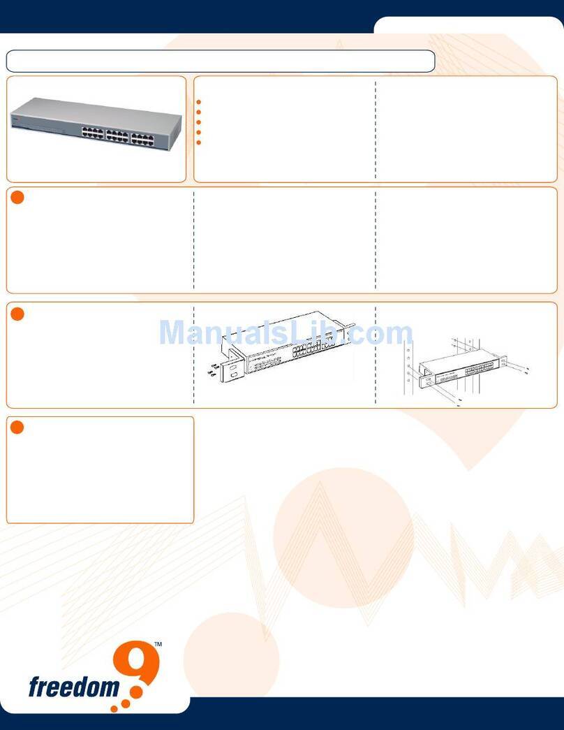 Freedom9 freeConnect 2400 User manual
