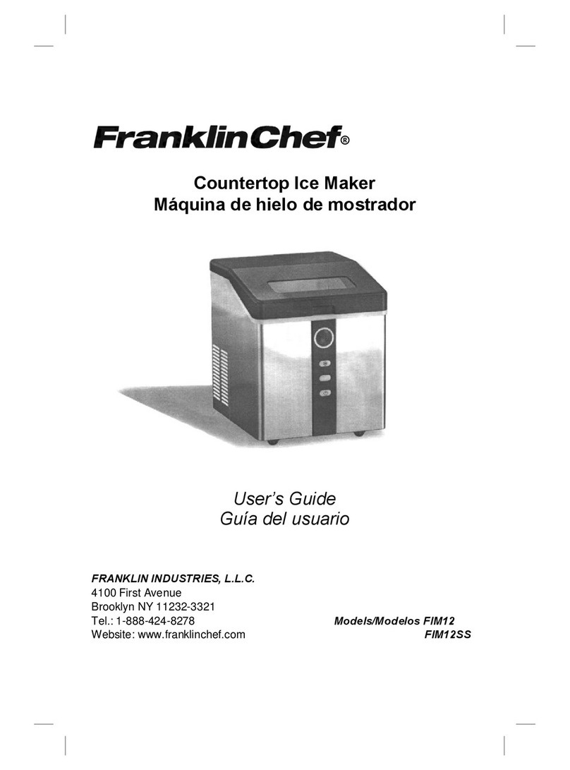 Franklin Chef FIM12 User manual