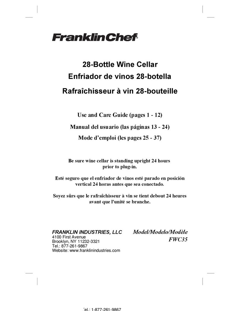 Franklin Chef FWC35 User manual