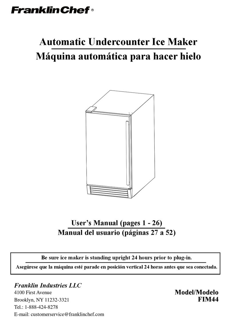 Franklin Chef FIM44 user manual