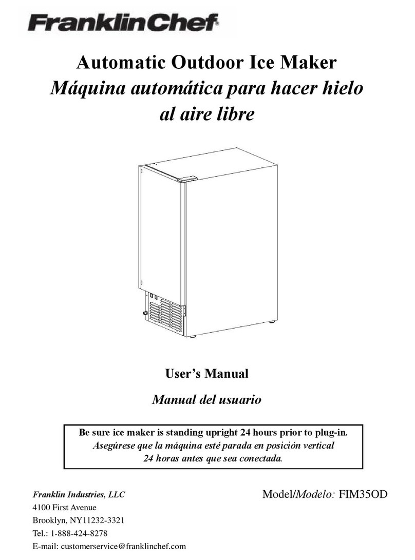 Franklin Chef FIM35OD user manual