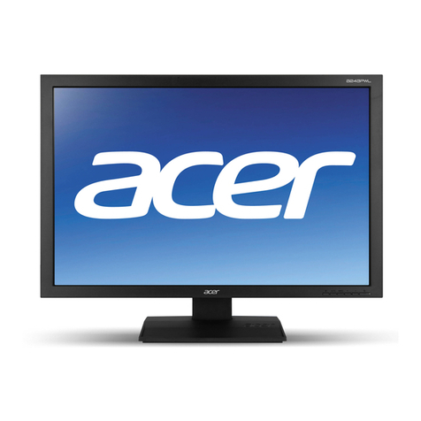 Acer B243PWL User manual