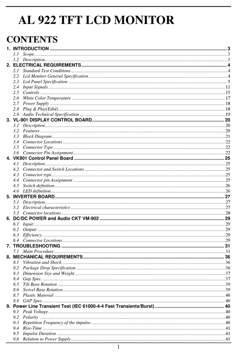 Acer AL922 User manual
