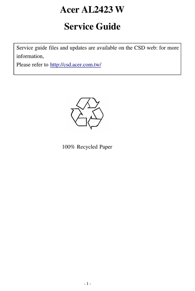 Acer AL2423W h User manual