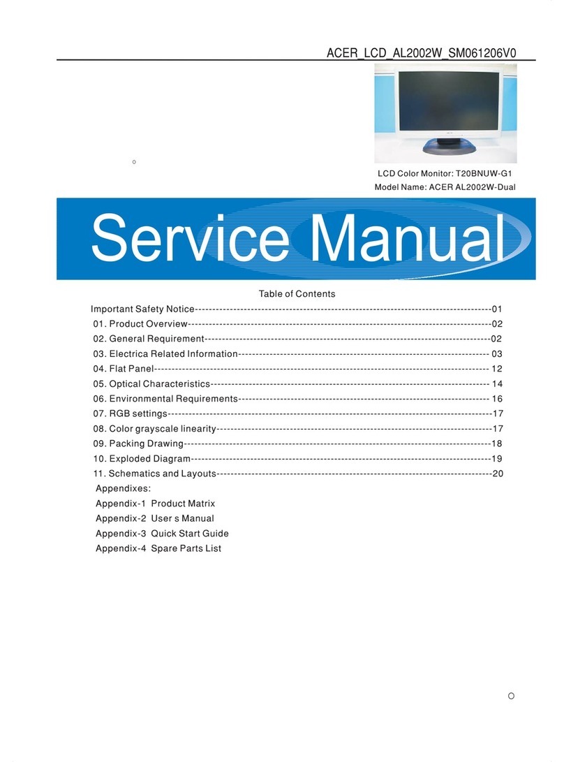 Acer AL2002 User manual