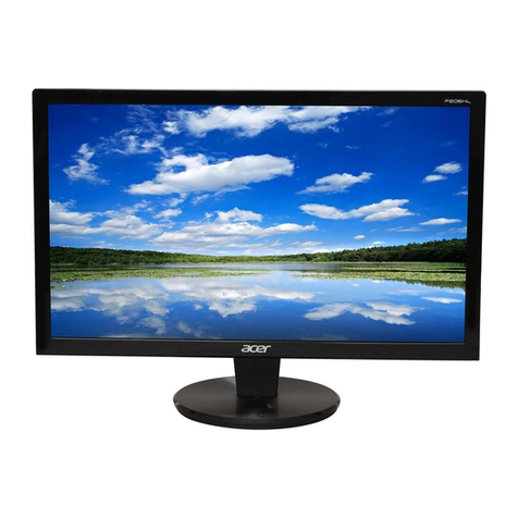 Acer P206HL User manual