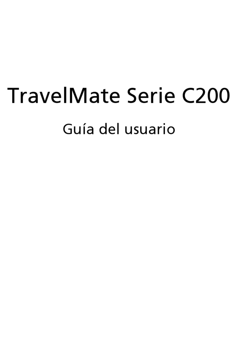 Acer TravelMate C200 Series Quick start guide