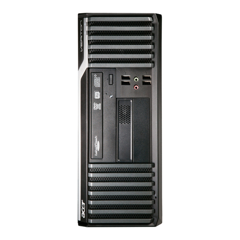 Acer Veriton S480G User manual