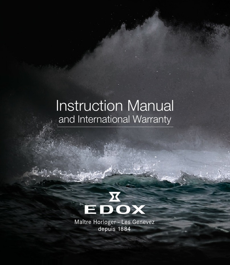 Edox 10007 3 AIN instruction manual