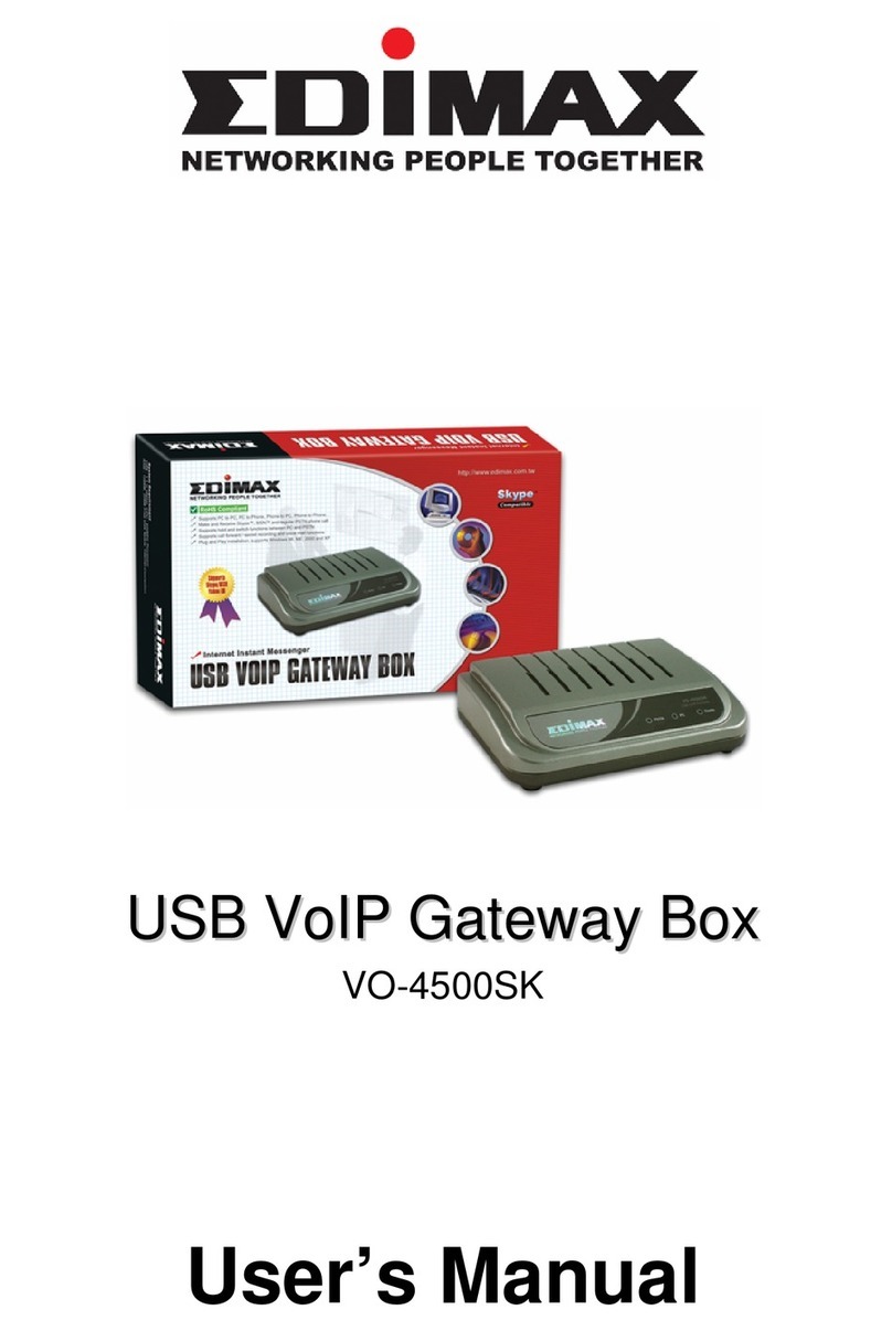 Edimax VO-4500SK user manual