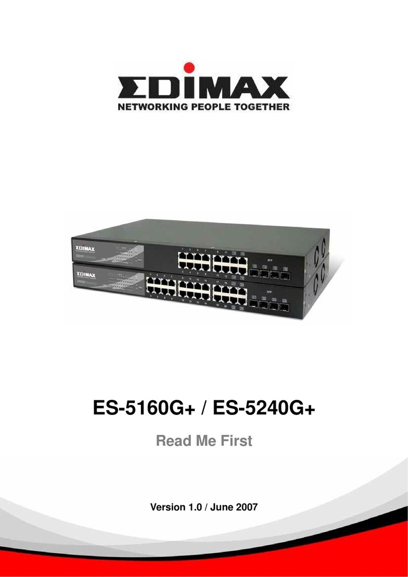 Edimax ES-5160G+ install guide Edimax ES-5160G+ install guide